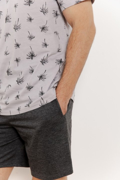 3391 PIŻAMA MĘSKA ARCHIE S-2XL - SZARY, L TARO 3391 PIŻAMA MĘSKA ARCHIE S-2XL - SZARY, L TARO