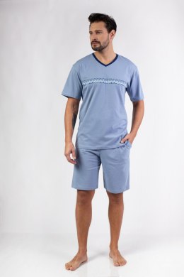 476 PIŻAMA MĘSKA BIG W/25 - C.MELANGE, 3XL, 2 REGINA