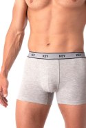 BOKSERKI MĘSKIE MXH 222 - SZARY, XL KEY