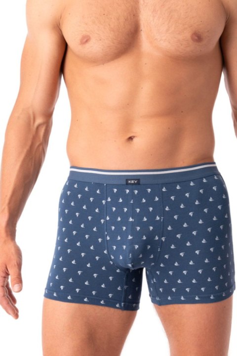 BOKSERKI MĘSKIE MXH 846 A25 - GRANATOWY, XXL KEY BOKSERKI MĘSKIE MXH 846 A25 - GRANATOWY, XXL KEY