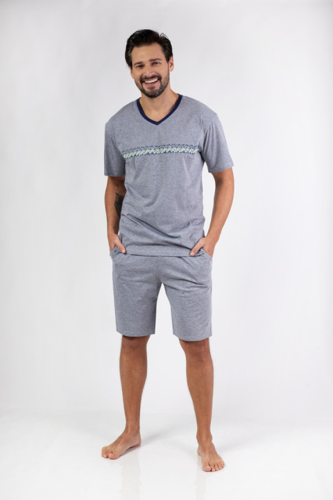 476 PIŻAMA MĘSKA BIG W/25 - C.MELANGE, 3XL, 2 REGINA 476 PIŻAMA MĘSKA BIG W/25 - C.MELANGE, 3XL, 2 REGINA