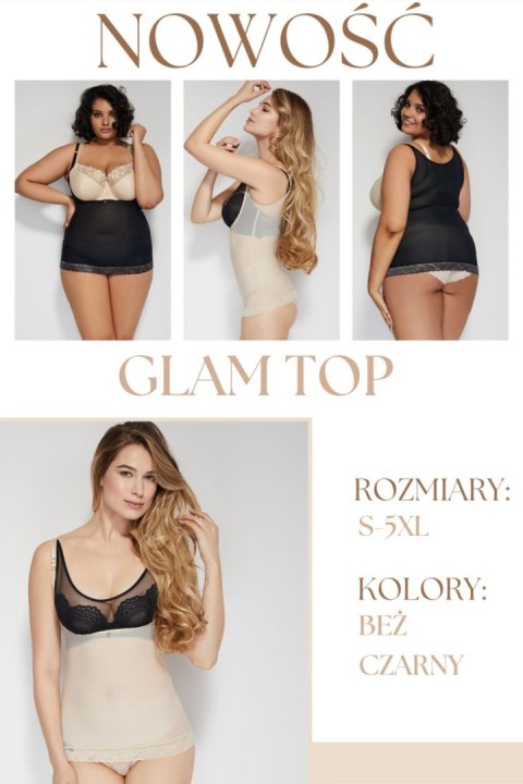 GLAM TOP - CZARNY, XXL MITEX GLAM TOP - CZARNY, XXL MITEX
