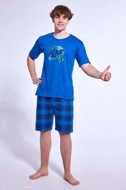 PIŻAMA FUN&YOUNG BOY KR 551/51 FREESTYLE - COBALT, 170/S CORNETTE