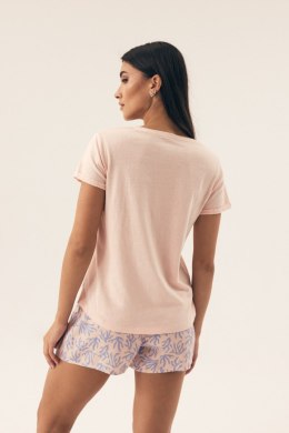 PIŻAMA DAMSKA NADAR 42669 SS25 - BRZOSKWINIOWY, 2XL HENDERSON LADIES