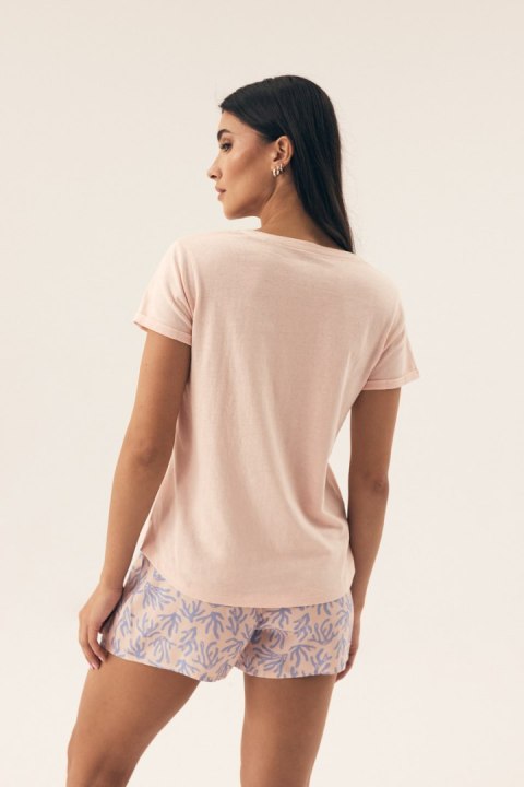PIŻAMA DAMSKA NADAR 42669 SS25 - BRZOSKWINIOWY, 2XL HENDERSON LADIES PIŻAMA DAMSKA NADAR 42669 SS25 - BRZOSKWINIOWY, 2XL HENDERSON LADIES
