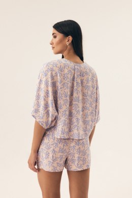 PIŻAMA DAMSKA NADAR 42670 SS25 - BRZOSKWINIOWY, M HENDERSON LADIES