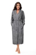 SZLAFROK DAMSKI FR-384 DOROTA - GRAFIT, L DOROTAF