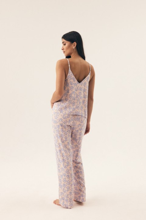 PIŻAMA DAMSKA NADAR 42665 SS25 - BRZOSKWINIOWY, XL HENDERSON LADIES PIŻAMA DAMSKA NADAR 42665 SS25 - BRZOSKWINIOWY, XL HENDERSON LADIES