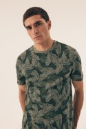 PIŻAMA MĘSKA SOUTH 42599 SS25 - ZIELONY-GRANAT, 2XL HENDERSON