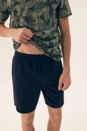 PIŻAMA MĘSKA SOUTH 42599 SS25 - ZIELONY-GRANAT, 2XL HENDERSON