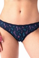 FIGI DAMSKIE LPR 535 A25 - RÓŻOWO-GRANATOWY, XL KEY