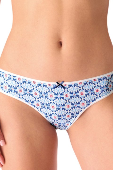 FIGI DAMSKIE LPR 721 A25 - NIEBIESKO-CZERWONY, XL KEY