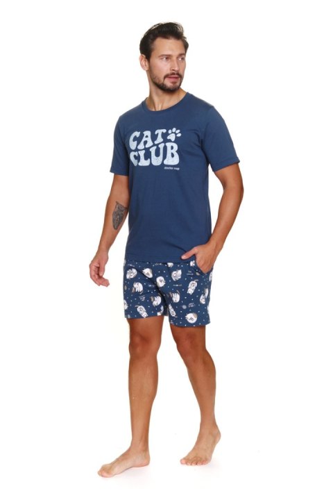 PIŻAMA MĘSKA PMB.7204 W/25 - DEEP_BLUE, XL DOCTOR NAP PIŻAMA MĘSKA PMB.7204 W/25 - DEEP_BLUE, XL DOCTOR NAP