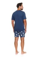PIŻAMA MĘSKA PMB.7204 W/25 - DEEP_BLUE, XL DOCTOR NAP