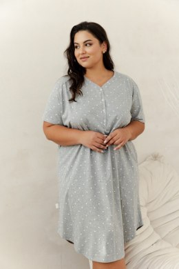 3367 KOSZULA DAMSKA MEG 2XL-3XL - SZARY, 2XL TARO