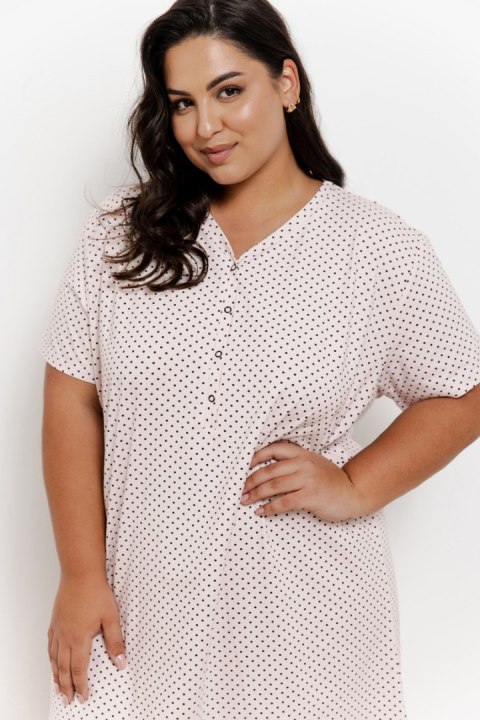 3367 KOSZULA DAMSKA MEG 2XL-3XL - SZARY, 2XL TARO 3367 KOSZULA DAMSKA MEG 2XL-3XL - SZARY, 2XL TARO