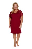 KOSZULA DAMSKA TB.7260 W/25 - BURGUNDY_RED, L DOCTOR NAP