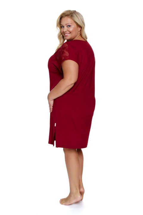 KOSZULA DAMSKA TB.7260 W/25 - BURGUNDY_RED, L DOCTOR NAP KOSZULA DAMSKA TB.7260 W/25 - BURGUNDY_RED, L DOCTOR NAP