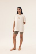 PIŻAMA DAMSKA NARANJA 42685 SS25 - ECRU-ZIELONY, XL HENDERSON LADIES