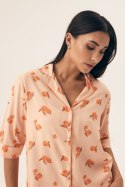 PIŻAMA DAMSKA NARANJA 42686 SS25 - POMARAŃĆZOWY, L HENDERSON LADIES