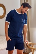 PIŻAMA MĘSKA PMB.7218 W/25 - NAVY_BLUE, M DOCTOR NAP