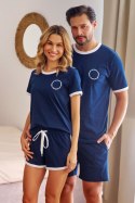 PIŻAMA MĘSKA PMB.7218 W/25 - NAVY_BLUE, M DOCTOR NAP