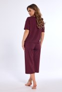 PIŻAMA DAMSKA KR 849/323 ANGIE - CLARET, M CORNETTE