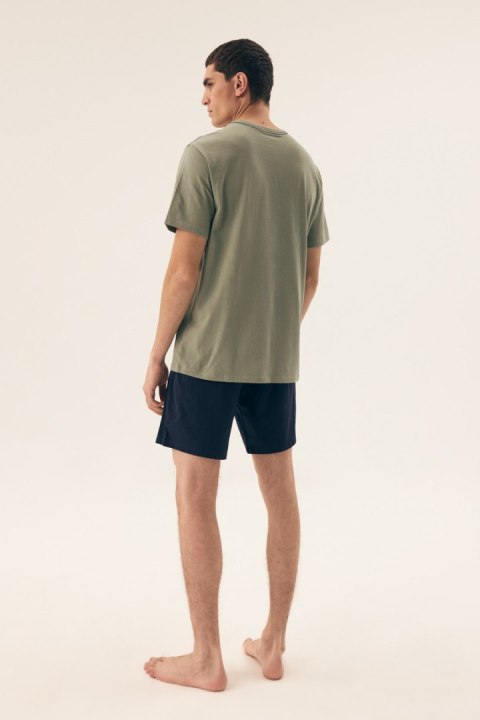 PIŻAMA MĘSKA SLEEPER 42614 SS25 - CZERWONY-DENIM, L, 33X HENDERSON PIŻAMA MĘSKA SLEEPER 42614 SS25 - CZERWONY-DENIM, L, 33X HENDERSON