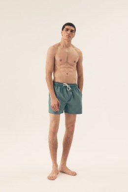 SZORTY KĄPIELOWE MĘSKIE REACT 42613 SS25 - ZIELONY, 2XL HENDERSON