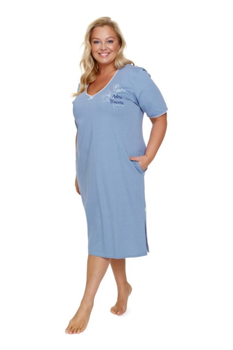 KOSZULA DAMSKA TB.7263 BIG W/25 - SKY_BLUE, XXL DOCTOR NAP KOSZULA DAMSKA TB.7263 BIG W/25 - SKY_BLUE, XXL DOCTOR NAP