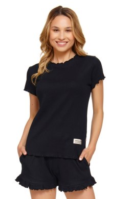 PIŻAMA DAMSKA PM.4315 W/25 - BLACK, L DOCTOR NAP