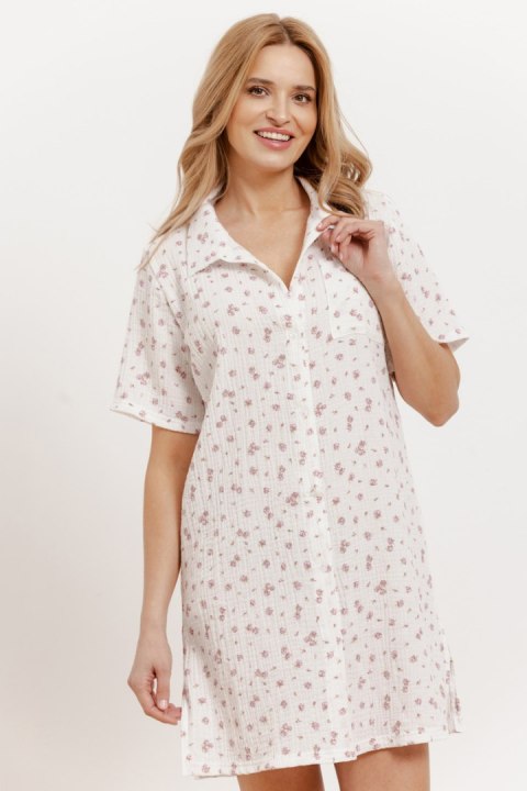 3421 KOSZULA DAMSKA SINDY S-XL - BIAŁY, S TARO 3421 KOSZULA DAMSKA SINDY S-XL - BIAŁY, S TARO