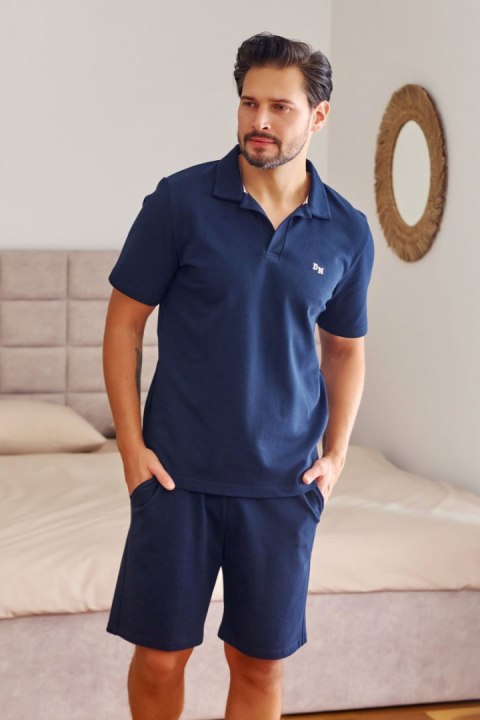 PIŻAMA MĘSKA PMB.7216 W/25 - NAVY, L DOCTOR NAP PIŻAMA MĘSKA PMB.7216 W/25 - NAVY, L DOCTOR NAP