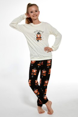 PIŻAMA GIRL DR 594/160 WINTER BEAR - ECRI, 110/116 CORNETTE