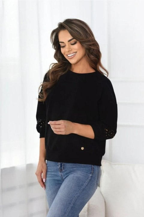 BLUZA AŻUR - CIEPŁY BEŻ, S, AŻUR OFF PINK BLUZA AŻUR - CIEPŁY BEŻ, S, AŻUR OFF PINK