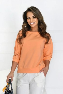 BLUZA AŻUR - MORELA, L, AŻUR OFF PINK