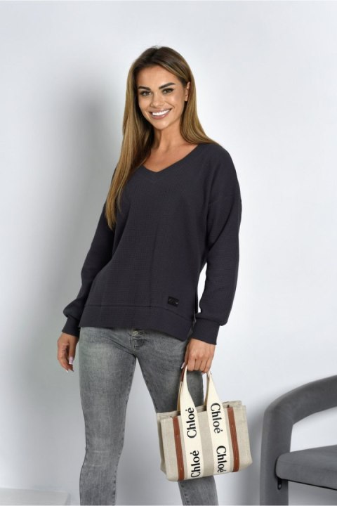 BLUZA ZITA - STALOWY, L, ZITA OFF PINK BLUZA ZITA - STALOWY, L, ZITA OFF PINK