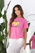 BLUZKA CELIA - RÓŻOWY, XL, CELIA OFF PINK