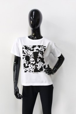 BLUZKA CRUZ - BIAŁY, XL, CRUZ OFF PINK