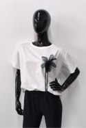 BLUZKA SELA - KREMOWY, L/XL, SELA OFF PINK