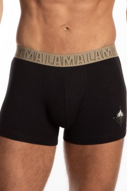 SZORTY MĘSKIE M-1058SZG 2-PACK - SZARY-KHAKI, XL LAMA