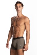 SZORTY MĘSKIE M-1058SZG 2-PACK - SZARY-KHAKI, XXL LAMA
