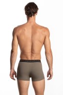 SZORTY MĘSKIE M-1058SZG 2-PACK - SZARY-KHAKI, XXL LAMA