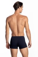 SZORTY MĘSKIE M-1060SZ 2-PACK 3XL-4XL - GRANATOWY-SZARY, XXXL LAMA