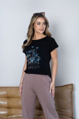 BLUZKA NORI - ŚMIETANA, 46, NORI OFF PINK