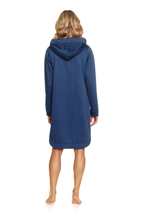 Szlafrok damski SMZ.7228 BIG W/25 - Indigo Melange, XXL DOCTOR NAP Szlafrok damski SMZ.7228 BIG W/25 - Indigo Melange, XXL DOCTOR NAP