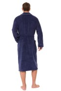 SZLAFROK MĘSKI 2523 - NAVY, XXL L&L