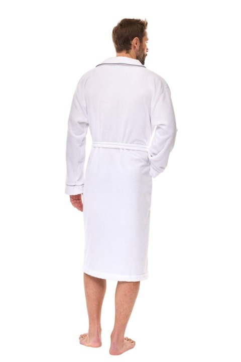 SZLAFROK MĘSKI 2523 - NAVY, XXL L&L SZLAFROK MĘSKI 2523 - NAVY, XXL L&L