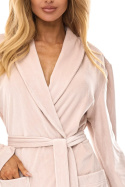 SZLAFROK DAMSKI DŁUGI 2510 - ANGORA, M, 2 L&L