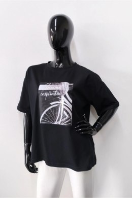 BLUZKA RUBEN - BANANOWY, OVERSIZE, BA OFF PINK